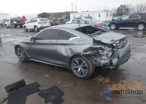 2017 Infiniti Q60 3.0T Premium из США, поврежденный, VIN JN1EV7EL0HM551099